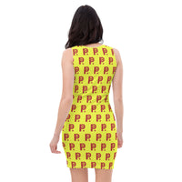 A SUMMER VIBE P. FITTED DRESS