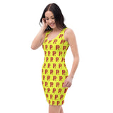 A SUMMER VIBE P. FITTED DRESS